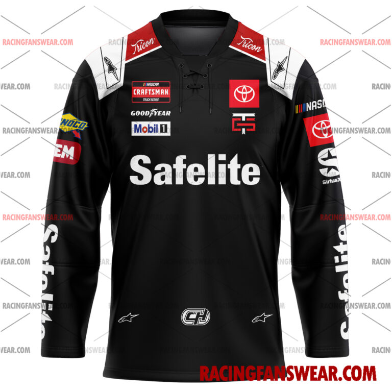 Nascar store - Loyal fans of Corey Heim's Men's Baseball Jersey,Women's Baseball Jersey,Kid's Baseball Jersey,Men's Hockey Jerseys,WoMen's Hockey Jerseys,Youth's Hockey Jerseys:vintage nascar racing suit,uniform,apparel,shirts,merch,merchandise,jersey,hoodie,jackets,shorts,sweatshirt,outfits,clothes