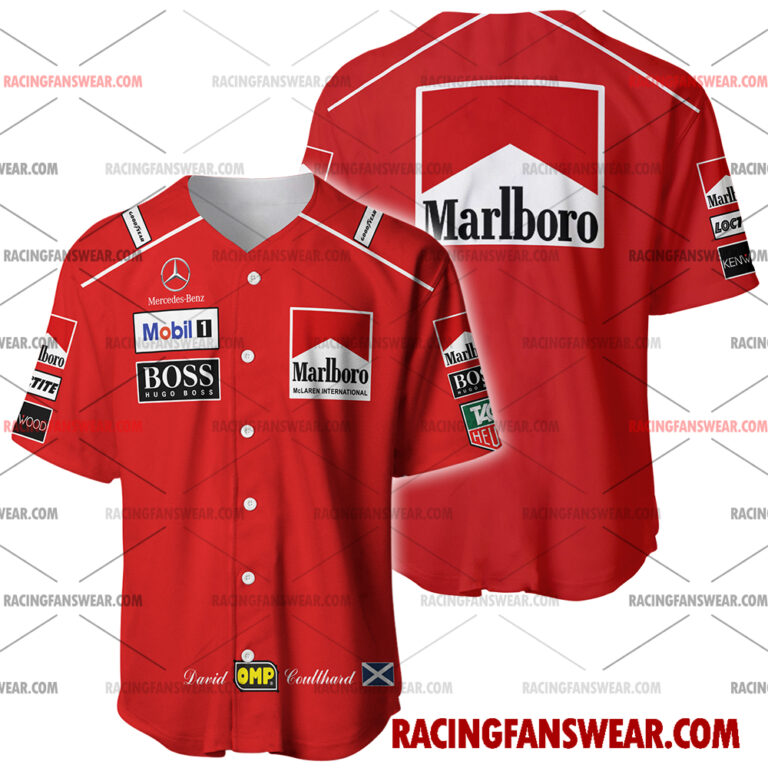 Formula One store - Loyal fans of David Coulthard's Men's Baseball Jersey,Women's Baseball Jersey,Kid's Baseball Jersey,Men's Hockey Jerseys,WoMen's Hockey Jerseys,Youth's Hockey Jerseys:vintage formula one racing suit,uniform,apparel,shirts,merch,merchandise,jersey,hoodie,jackets,shorts,sweatshirt,outfits,clothes