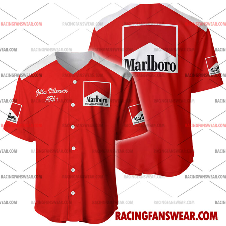 Formula One store - Loyal fans of Gilles Villeneuve's Men's Baseball Jersey,Women's Baseball Jersey,Kid's Baseball Jersey,Men's Hockey Jerseys,WoMen's Hockey Jerseys,Youth's Hockey Jerseys:vintage formula one racing suit,uniform,apparel,shirts,merch,merchandise,jersey,hoodie,jackets,shorts,sweatshirt,outfits,clothes
