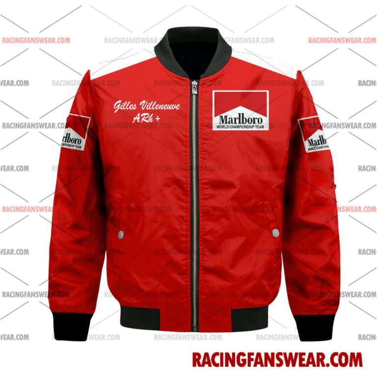 Formula One store - Loyal fans of Gilles Villeneuve's Bomber Jacket,Unisex Thick Coat,Unisex Sleeveless Hoodie,Unisex Hooded T-Shirt,Kid Sleeveless Hoodie,Kid Hooded T-Shirts,Kid Thick Coat:vintage formula one racing suit,uniform,apparel,shirts,merch,merchandise,jersey,hoodie,jackets,shorts,sweatshirt,outfits,clothes