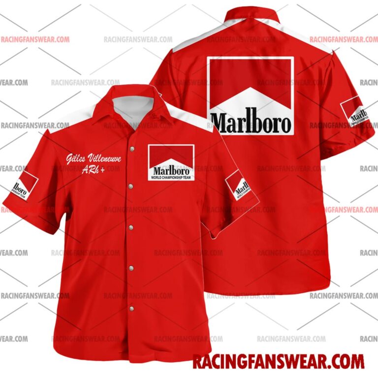 Formula One store - Loyal fans of Gilles Villeneuve's Unisex Hawaiian Shirt,Unisex Polo Shirt,Kid Hawaiian Shirt,Kid Polo Shirt:vintage formula one racing suit,uniform,apparel,shirts,merch,merchandise,jersey,hoodie,jackets,shorts,sweatshirt,outfits,clothes