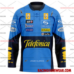 Formula One store - Loyal fans of Jacques Villeneuve's Men's Baseball Jersey,Women's Baseball Jersey,Kid's Baseball Jersey,Men's Hockey Jerseys,WoMen's Hockey Jerseys,Youth's Hockey Jerseys:vintage formula one racing suit,uniform,apparel,shirts,merch,merchandise,jersey,hoodie,jackets,shorts,sweatshirt,outfits,clothes