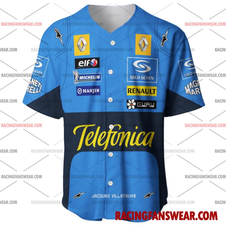 Formula One store - Loyal fans of Jacques Villeneuve's Men's Baseball Jersey,Women's Baseball Jersey,Kid's Baseball Jersey,Men's Hockey Jerseys,WoMen's Hockey Jerseys,Youth's Hockey Jerseys:vintage formula one racing suit,uniform,apparel,shirts,merch,merchandise,jersey,hoodie,jackets,shorts,sweatshirt,outfits,clothes