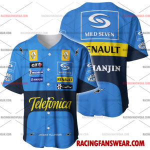 Formula One store - Loyal fans of Jacques Villeneuve's Men's Baseball Jersey,Women's Baseball Jersey,Kid's Baseball Jersey,Men's Hockey Jerseys,WoMen's Hockey Jerseys,Youth's Hockey Jerseys:vintage formula one racing suit,uniform,apparel,shirts,merch,merchandise,jersey,hoodie,jackets,shorts,sweatshirt,outfits,clothes