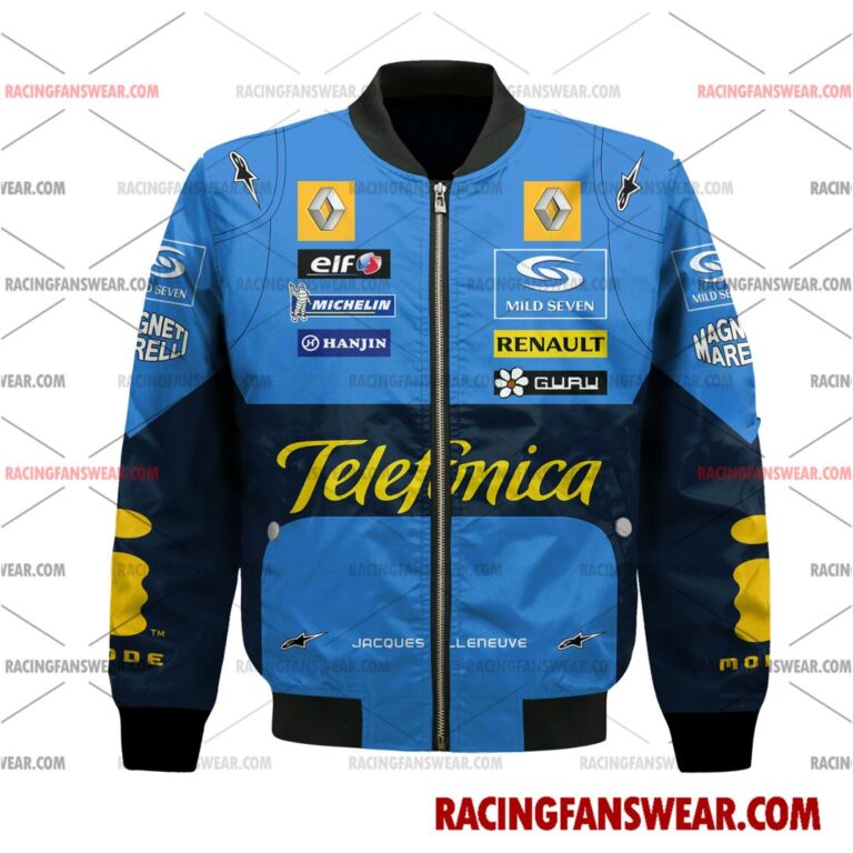 Formula One store - Loyal fans of Jacques Villeneuve's Bomber Jacket,Unisex Thick Coat,Unisex Sleeveless Hoodie,Unisex Hooded T-Shirt,Kid Sleeveless Hoodie,Kid Hooded T-Shirts,Kid Thick Coat:vintage formula one racing suit,uniform,apparel,shirts,merch,merchandise,jersey,hoodie,jackets,shorts,sweatshirt,outfits,clothes