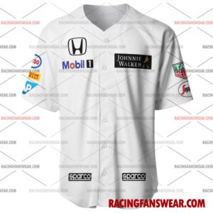 Formula One store - Loyal fans of Jenson Button's Men's Baseball Jersey,Women's Baseball Jersey,Kid's Baseball Jersey,Men's Hockey Jerseys,WoMen's Hockey Jerseys,Youth's Hockey Jerseys:vintage formula one racing suit,uniform,apparel,shirts,merch,merchandise,jersey,hoodie,jackets,shorts,sweatshirt,outfits,clothes