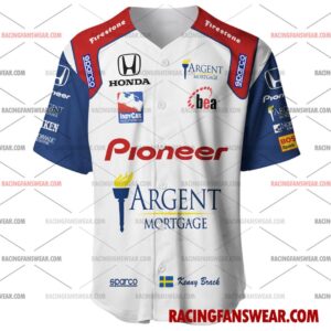 Kenny Brack IndyCar Racing 2005 Uniform Apparel Clothes Baseball Jersey Hockey Jersey 1 IndyCar store - Loyal fans of Kenny Brack's Men's Baseball Jersey,Women's Baseball Jersey,Kid's Baseball Jersey,Men's Hockey Jerseys,WoMen's Hockey Jerseys,Youth's Hockey Jerseys:Vintage indycar racing suit,uniform,apparel,shirts,merch,merchandise,jersey,hoodie,jackets,shorts,sweatshirt,outfits,clothes