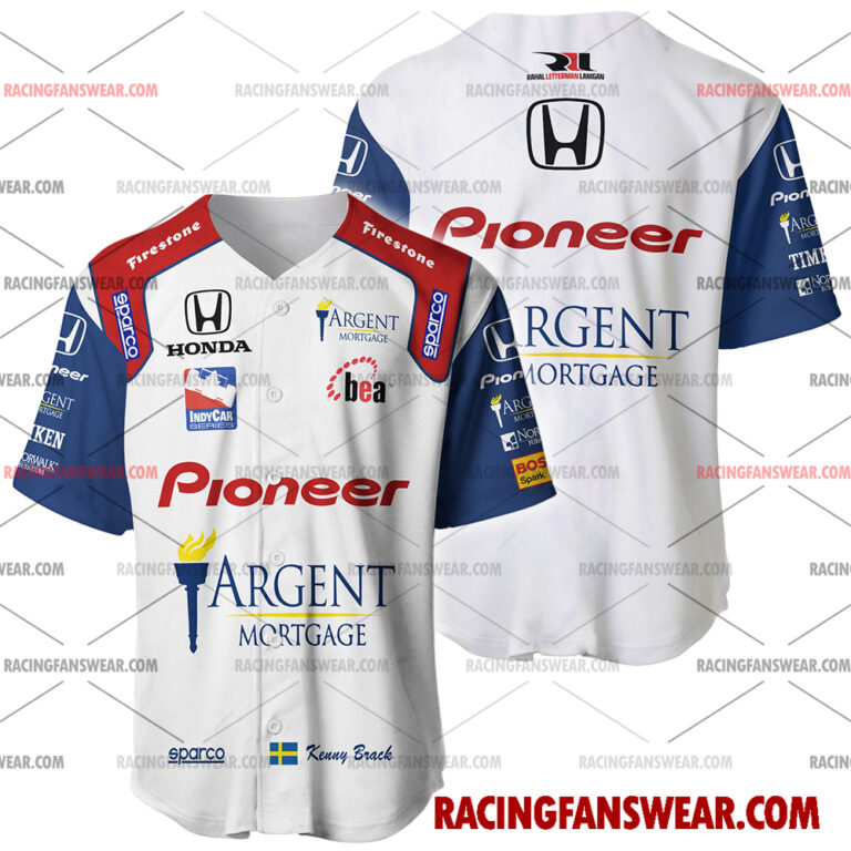 IndyCar store - Loyal fans of Kenny Brack's Men's Baseball Jersey,Women's Baseball Jersey,Kid's Baseball Jersey,Men's Hockey Jerseys,WoMen's Hockey Jerseys,Youth's Hockey Jerseys:Vintage indycar racing suit,uniform,apparel,shirts,merch,merchandise,jersey,hoodie,jackets,shorts,sweatshirt,outfits,clothes