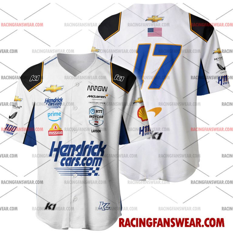 IndyCar store - Loyal fans of Kyle Larson's Men's Baseball Jersey,Women's Baseball Jersey,Kid's Baseball Jersey,Men's Hockey Jerseys,WoMen's Hockey Jerseys,Youth's Hockey Jerseys:Vintage indycar racing suit,uniform,apparel,shirts,merch,merchandise,jersey,hoodie,jackets,shorts,sweatshirt,outfits,clothes