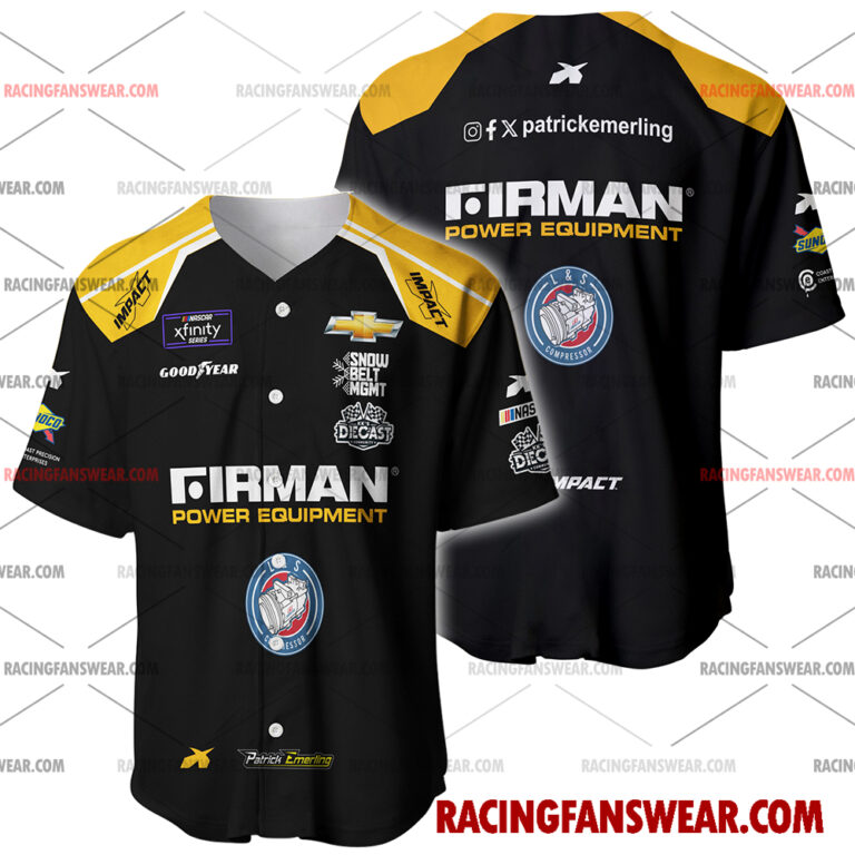 Nascar store - Loyal fans of Patrick Emerling's Men's Baseball Jersey,Women's Baseball Jersey,Kid's Baseball Jersey,Men's Hockey Jerseys,WoMen's Hockey Jerseys,Youth's Hockey Jerseys:vintage nascar racing suit,uniform,apparel,shirts,merch,merchandise,jersey,hoodie,jackets,shorts,sweatshirt,outfits,clothes