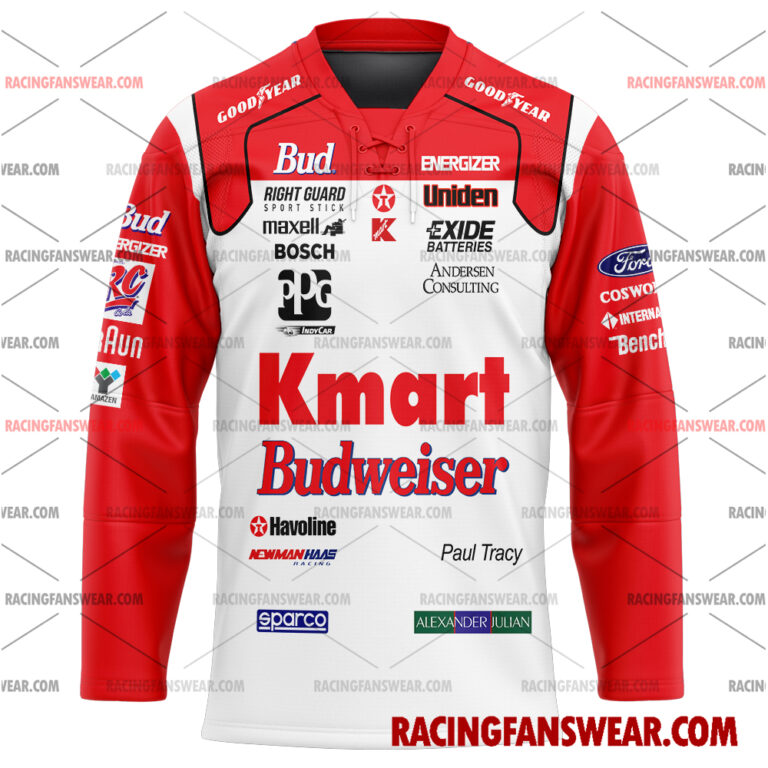 IndyCar store - Loyal fans of Paul Tracy's Men's Baseball Jersey,Women's Baseball Jersey,Kid's Baseball Jersey,Men's Hockey Jerseys,WoMen's Hockey Jerseys,Youth's Hockey Jerseys:Vintage indycar racing suit,uniform,apparel,shirts,merch,merchandise,jersey,hoodie,jackets,shorts,sweatshirt,outfits,clothes