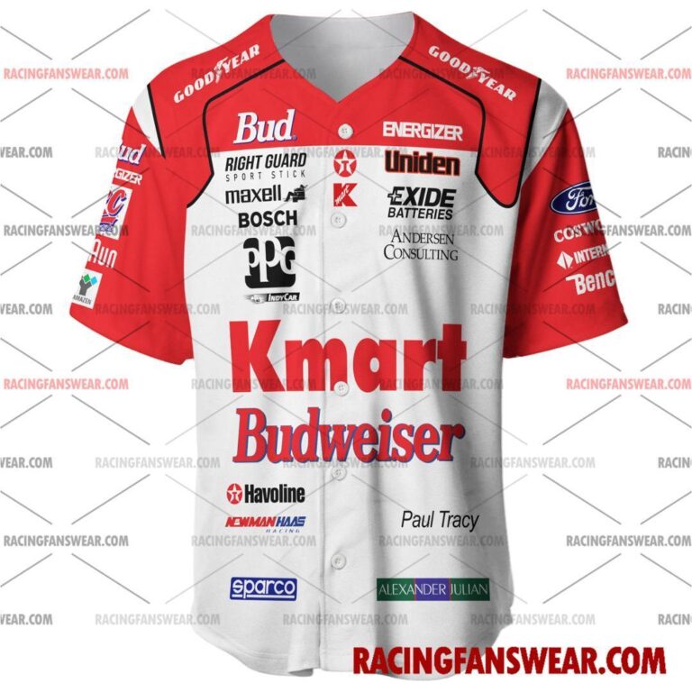 IndyCar store - Loyal fans of Paul Tracy's Men's Baseball Jersey,Women's Baseball Jersey,Kid's Baseball Jersey,Men's Hockey Jerseys,WoMen's Hockey Jerseys,Youth's Hockey Jerseys:Vintage indycar racing suit,uniform,apparel,shirts,merch,merchandise,jersey,hoodie,jackets,shorts,sweatshirt,outfits,clothes