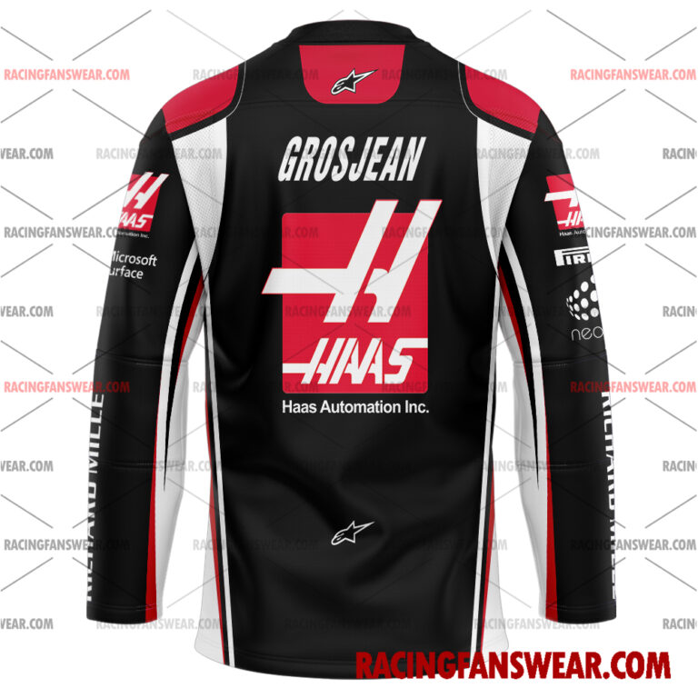 Formula One store - Loyal fans of Romain Grosjean's Men's Baseball Jersey,Women's Baseball Jersey,Kid's Baseball Jersey,Men's Hockey Jerseys,WoMen's Hockey Jerseys,Youth's Hockey Jerseys:vintage formula one racing suit,uniform,apparel,shirts,merch,merchandise,jersey,hoodie,jackets,shorts,sweatshirt,outfits,clothes