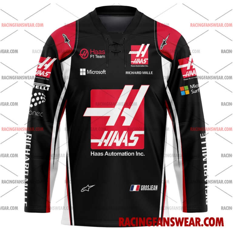 Formula One store - Loyal fans of Romain Grosjean's Men's Baseball Jersey,Women's Baseball Jersey,Kid's Baseball Jersey,Men's Hockey Jerseys,WoMen's Hockey Jerseys,Youth's Hockey Jerseys:vintage formula one racing suit,uniform,apparel,shirts,merch,merchandise,jersey,hoodie,jackets,shorts,sweatshirt,outfits,clothes