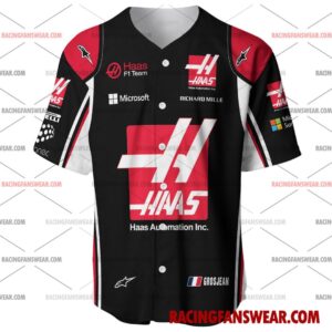 Romain Grosjean Formula One Racing 2017 Uniform Apparel Clothes Baseball Jersey Hockey Jersey 1 Formula One store - Loyal fans of Romain Grosjean's Men's Baseball Jersey,Women's Baseball Jersey,Kid's Baseball Jersey,Men's Hockey Jerseys,WoMen's Hockey Jerseys,Youth's Hockey Jerseys:vintage formula one racing suit,uniform,apparel,shirts,merch,merchandise,jersey,hoodie,jackets,shorts,sweatshirt,outfits,clothes