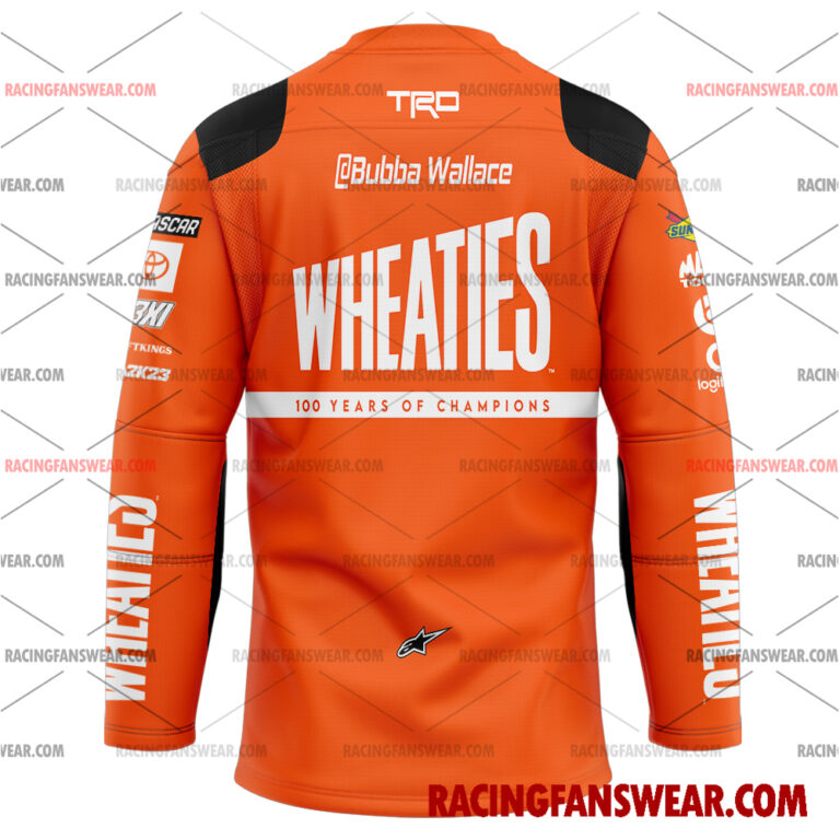 Nascar store - Loyal fans of Bubba Wallace's Men's Baseball Jersey,Women's Baseball Jersey,Kid's Baseball Jersey,Men's Hockey Jerseys,WoMen's Hockey Jerseys,Youth's Hockey Jerseys:vintage nascar racing suit,uniform,apparel,shirts,merch,merchandise,jersey,hoodie,jackets,shorts,sweatshirt,outfits,clothes