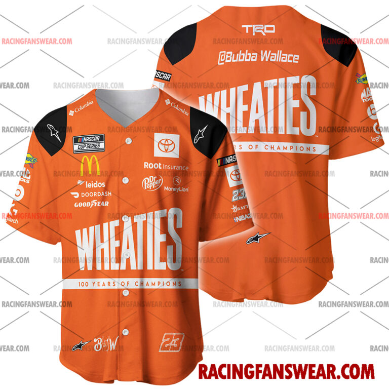 Nascar store - Loyal fans of Bubba Wallace's Men's Baseball Jersey,Women's Baseball Jersey,Kid's Baseball Jersey,Men's Hockey Jerseys,WoMen's Hockey Jerseys,Youth's Hockey Jerseys:vintage nascar racing suit,uniform,apparel,shirts,merch,merchandise,jersey,hoodie,jackets,shorts,sweatshirt,outfits,clothes