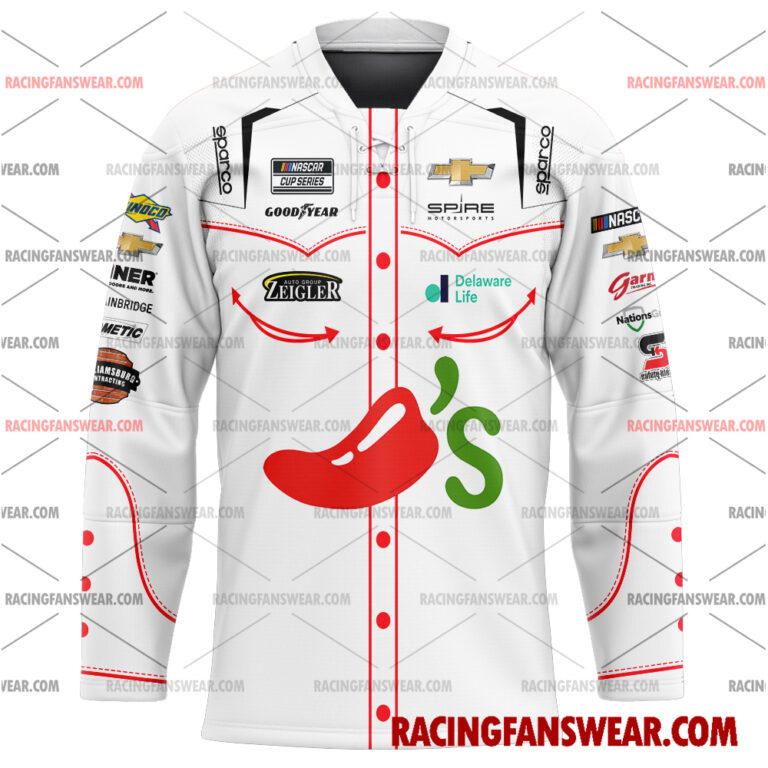 Nascar store - Loyal fans of Carson Hocevar's Men's Baseball Jersey,Women's Baseball Jersey,Kid's Baseball Jersey,Men's Hockey Jerseys,WoMen's Hockey Jerseys,Youth's Hockey Jerseys:vintage nascar racing suit,uniform,apparel,shirts,merch,merchandise,jersey,hoodie,jackets,shorts,sweatshirt,outfits,clothes