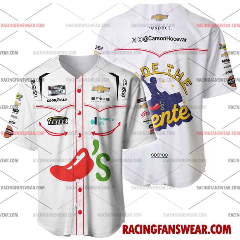 Nascar store - Loyal fans of Carson Hocevar's Men's Baseball Jersey,Women's Baseball Jersey,Kid's Baseball Jersey,Men's Hockey Jerseys,WoMen's Hockey Jerseys,Youth's Hockey Jerseys:vintage nascar racing suit,uniform,apparel,shirts,merch,merchandise,jersey,hoodie,jackets,shorts,sweatshirt,outfits,clothes