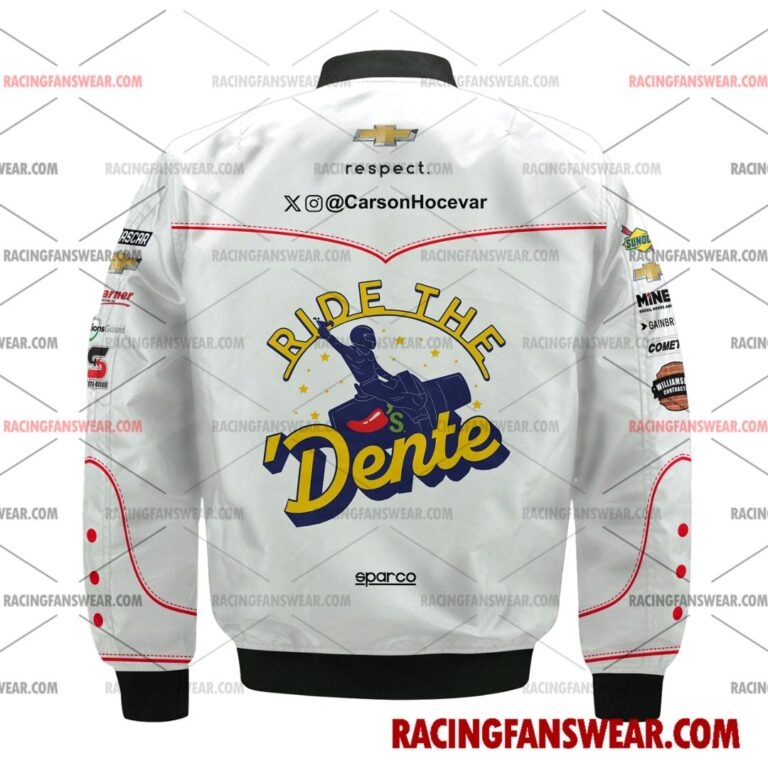 Nascar store - Loyal fans of Carson Hocevar's Bomber Jacket,Unisex Thick Coat,Unisex Sleeveless Hoodie,Unisex Hooded T-Shirt,Kid Sleeveless Hoodie,Kid Hooded T-Shirts,Kid Thick Coat:vintage nascar racing suit,uniform,apparel,shirts,merch,merchandise,jersey,hoodie,jackets,shorts,sweatshirt,outfits,clothes