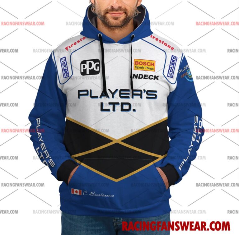 IndyCar store - Loyal fans of Claude Bourbonnais's Unisex Hoodie,Unisex Pop Top Hoodie,Unisex Zip Hoodie,Unisex T-Shirt,Unisex Sweatshirt,Unisex Long Pants,Kid Hoodie,Kid Zip Hoodie,Kid T-Shirt,Kid Sweatshirt,Kid Long Pants:Vintage indycar racing suit,uniform,apparel,shirts,merch,merchandise,jersey,hoodie,jackets,shorts,sweatshirt,outfits,clothes