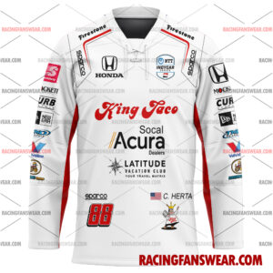 Colton Herta IndyCar Racing 2019 Uniform Apparel Clothes Baseball Jersey Hockey Jersey 3 IndyCar store - Loyal fans of Colton Herta's Men's Baseball Jersey,Women's Baseball Jersey,Kid's Baseball Jersey,Men's Hockey Jerseys,WoMen's Hockey Jerseys,Youth's Hockey Jerseys:Vintage indycar racing suit,uniform,apparel,shirts,merch,merchandise,jersey,hoodie,jackets,shorts,sweatshirt,outfits,clothes
