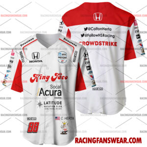 IndyCar store - Loyal fans of Colton Herta's Men's Baseball Jersey,Women's Baseball Jersey,Kid's Baseball Jersey,Men's Hockey Jerseys,WoMen's Hockey Jerseys,Youth's Hockey Jerseys:Vintage indycar racing suit,uniform,apparel,shirts,merch,merchandise,jersey,hoodie,jackets,shorts,sweatshirt,outfits,clothes
