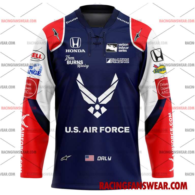 IndyCar store - Loyal fans of Conor Daly's Men's Baseball Jersey,Women's Baseball Jersey,Kid's Baseball Jersey,Men's Hockey Jerseys,WoMen's Hockey Jerseys,Youth's Hockey Jerseys:Vintage indycar racing suit,uniform,apparel,shirts,merch,merchandise,jersey,hoodie,jackets,shorts,sweatshirt,outfits,clothes