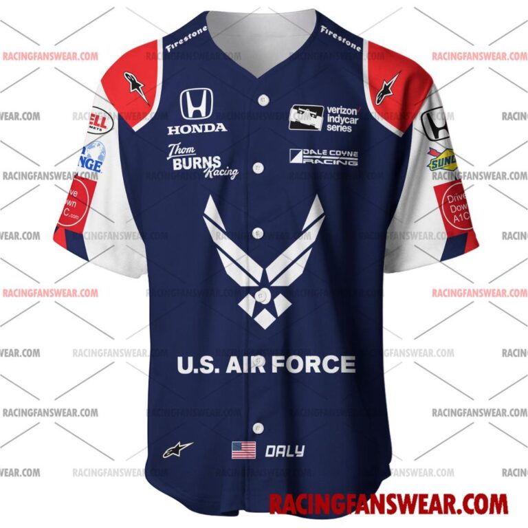 IndyCar store - Loyal fans of Conor Daly's Men's Baseball Jersey,Women's Baseball Jersey,Kid's Baseball Jersey,Men's Hockey Jerseys,WoMen's Hockey Jerseys,Youth's Hockey Jerseys:Vintage indycar racing suit,uniform,apparel,shirts,merch,merchandise,jersey,hoodie,jackets,shorts,sweatshirt,outfits,clothes