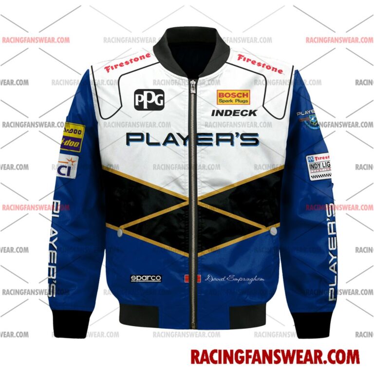 IndyCar store - Loyal fans of David Empringham's Bomber Jacket,Unisex Thick Coat,Unisex Sleeveless Hoodie,Unisex Hooded T-Shirt,Kid Sleeveless Hoodie,Kid Hooded T-Shirts,Kid Thick Coat:Vintage indycar racing suit,uniform,apparel,shirts,merch,merchandise,jersey,hoodie,jackets,shorts,sweatshirt,outfits,clothes