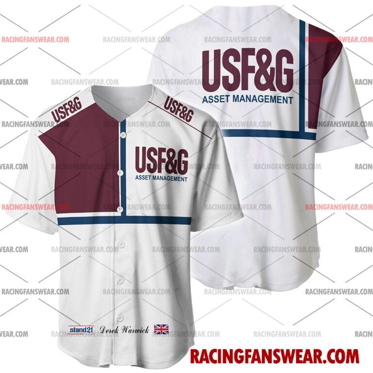 Formula One store - Loyal fans of Derek Warwick's Men's Baseball Jersey,Women's Baseball Jersey,Kid's Baseball Jersey,Men's Hockey Jerseys,WoMen's Hockey Jerseys,Youth's Hockey Jerseys:vintage formula one racing suit,uniform,apparel,shirts,merch,merchandise,jersey,hoodie,jackets,shorts,sweatshirt,outfits,clothes