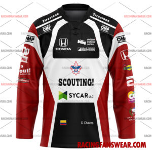 Gabby Chaves IndyCar Racing 2016 Uniform Apparel Clothes Baseball Jersey Hockey Jersey 3 IndyCar store - Loyal fans of Gabby Chaves's Men's Baseball Jersey,Women's Baseball Jersey,Kid's Baseball Jersey,Men's Hockey Jerseys,WoMen's Hockey Jerseys,Youth's Hockey Jerseys:Vintage indycar racing suit,uniform,apparel,shirts,merch,merchandise,jersey,hoodie,jackets,shorts,sweatshirt,outfits,clothes