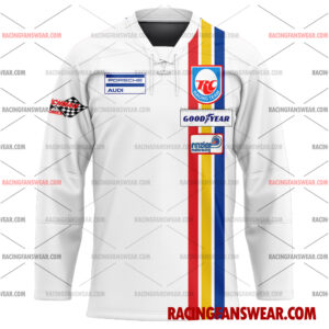 Formula One store - Loyal fans of George Follmer's Men's Baseball Jersey,Women's Baseball Jersey,Kid's Baseball Jersey,Men's Hockey Jerseys,WoMen's Hockey Jerseys,Youth's Hockey Jerseys:vintage formula one racing suit,uniform,apparel,shirts,merch,merchandise,jersey,hoodie,jackets,shorts,sweatshirt,outfits,clothes