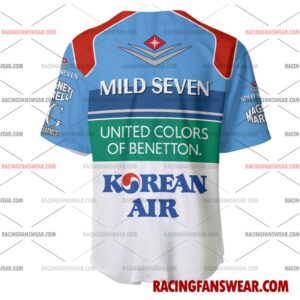 Giancarlo Fisichella Formula One Racing 1998 Uniform Apparel Clothes Baseball Jersey Hockey Jersey 2 Formula One store - Loyal fans of Giancarlo Fisichella's Men's Baseball Jersey,Women's Baseball Jersey,Kid's Baseball Jersey,Men's Hockey Jerseys,WoMen's Hockey Jerseys,Youth's Hockey Jerseys:vintage formula one racing suit,uniform,apparel,shirts,merch,merchandise,jersey,hoodie,jackets,shorts,sweatshirt,outfits,clothes