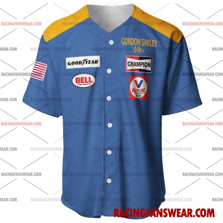 Formula One store - Loyal fans of Gordon Smiley's Men's Baseball Jersey,Women's Baseball Jersey,Kid's Baseball Jersey,Men's Hockey Jerseys,WoMen's Hockey Jerseys,Youth's Hockey Jerseys:vintage formula one racing suit,uniform,apparel,shirts,merch,merchandise,jersey,hoodie,jackets,shorts,sweatshirt,outfits,clothes
