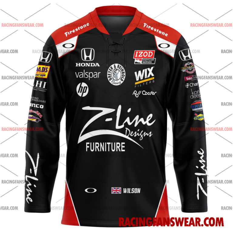 IndyCar store - Loyal fans of Justin Wilson's Men's Baseball Jersey,Women's Baseball Jersey,Kid's Baseball Jersey,Men's Hockey Jerseys,WoMen's Hockey Jerseys,Youth's Hockey Jerseys:Vintage indycar racing suit,uniform,apparel,shirts,merch,merchandise,jersey,hoodie,jackets,shorts,sweatshirt,outfits,clothes