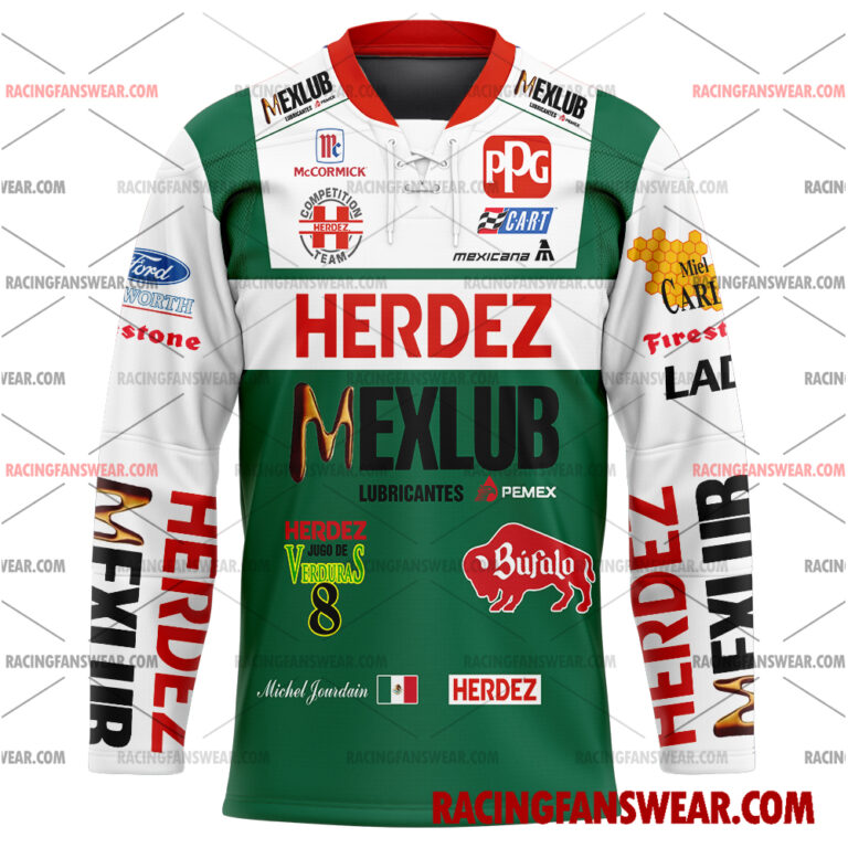 IndyCar store - Loyal fans of Michel Jourdain Jr's Men's Baseball Jersey,Women's Baseball Jersey,Kid's Baseball Jersey,Men's Hockey Jerseys,WoMen's Hockey Jerseys,Youth's Hockey Jerseys:Vintage indycar racing suit,uniform,apparel,shirts,merch,merchandise,jersey,hoodie,jackets,shorts,sweatshirt,outfits,clothes