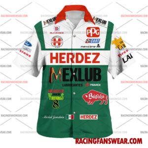 Michel Jourdain Jr IndyCar Racing 1997 Uniform Apparel Clothes Hawaiian Polo Shirts 1 IndyCar store - Loyal fans of Michel Jourdain Jr's Unisex Hawaiian Shirt,Unisex Polo Shirt,Kid Hawaiian Shirt,Kid Polo Shirt:Vintage indycar racing suit,uniform,apparel,shirts,merch,merchandise,jersey,hoodie,jackets,shorts,sweatshirt,outfits,clothes