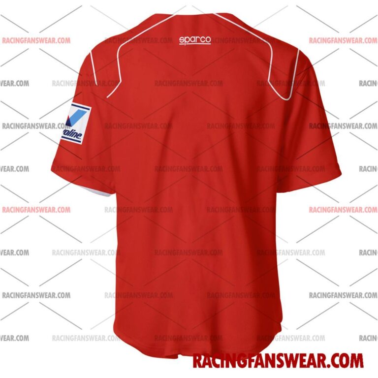 Formula One store - Loyal fans of Michele Alboreto's Men's Baseball Jersey,Women's Baseball Jersey,Kid's Baseball Jersey,Men's Hockey Jerseys,WoMen's Hockey Jerseys,Youth's Hockey Jerseys:vintage formula one racing suit,uniform,apparel,shirts,merch,merchandise,jersey,hoodie,jackets,shorts,sweatshirt,outfits,clothes