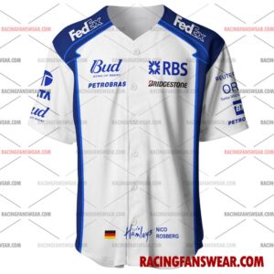 Formula One store - Loyal fans of Nico Rosberg's Men's Baseball Jersey,Women's Baseball Jersey,Kid's Baseball Jersey,Men's Hockey Jerseys,WoMen's Hockey Jerseys,Youth's Hockey Jerseys:vintage formula one racing suit,uniform,apparel,shirts,merch,merchandise,jersey,hoodie,jackets,shorts,sweatshirt,outfits,clothes