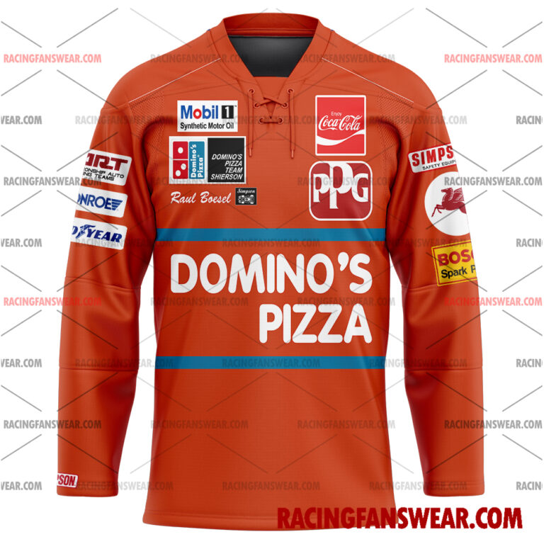 IndyCar store - Loyal fans of Raul Boesel's Men's Baseball Jersey,Women's Baseball Jersey,Kid's Baseball Jersey,Men's Hockey Jerseys,WoMen's Hockey Jerseys,Youth's Hockey Jerseys:Vintage indycar racing suit,uniform,apparel,shirts,merch,merchandise,jersey,hoodie,jackets,shorts,sweatshirt,outfits,clothes