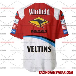 Alex Zanardi Formula One Racing 1999 Uniform Apparel Clothes Baseball Jersey Hockey Jersey 2 Formula One store - Loyal fans of Alex Zanardi's Men's Baseball Jersey,Women's Baseball Jersey,Kid's Baseball Jersey,Men's Hockey Jerseys,WoMen's Hockey Jerseys,Youth's Hockey Jerseys:vintage formula one racing suit,uniform,apparel,shirts,merch,merchandise,jersey,hoodie,jackets,shorts,sweatshirt,outfits,clothes