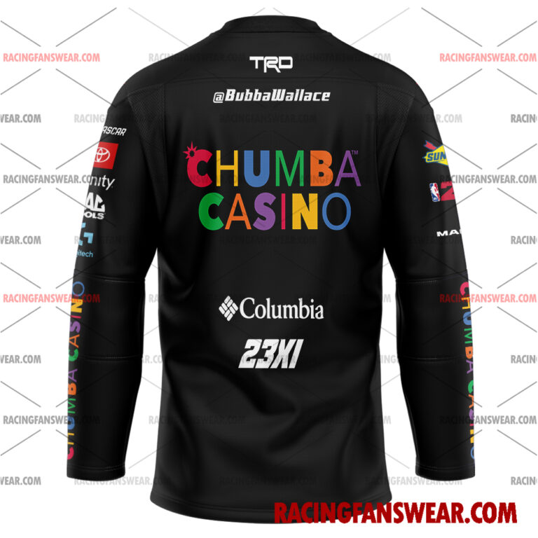 Nascar store - Loyal fans of Bubba Wallace's Men's Baseball Jersey,Women's Baseball Jersey,Kid's Baseball Jersey,Men's Hockey Jerseys,WoMen's Hockey Jerseys,Youth's Hockey Jerseys:vintage nascar racing suit,uniform,apparel,shirts,merch,merchandise,jersey,hoodie,jackets,shorts,sweatshirt,outfits,clothes