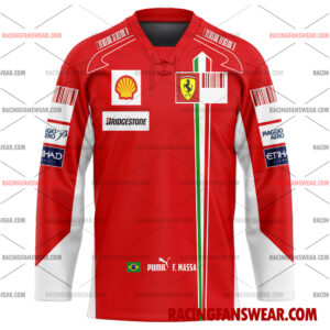 Felipe Massa Formula One Racing 2008 Uniform Apparel Clothes Baseball Jersey Hockey Jersey 3 Formula One store - Loyal fans of Felipe Massa's Men's Baseball Jersey,Women's Baseball Jersey,Kid's Baseball Jersey,Men's Hockey Jerseys,WoMen's Hockey Jerseys,Youth's Hockey Jerseys:vintage formula one racing suit,uniform,apparel,shirts,merch,merchandise,jersey,hoodie,jackets,shorts,sweatshirt,outfits,clothes