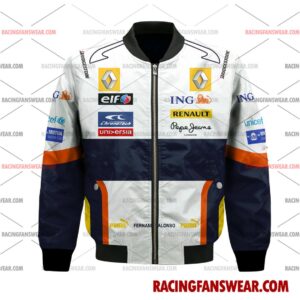 Fernando Alonso Formula One Racing 2008 Uniform Apparel Clothes Bomber Thick Coat Sleeveless Hoodie Hooded T-Shirt 2 Formula One store - Loyal fans of Fernando Alonso's Bomber Jacket,Unisex Thick Coat,Unisex Sleeveless Hoodie,Unisex Hooded T-Shirt,Kid Sleeveless Hoodie,Kid Hooded T-Shirts,Kid Thick Coat:vintage formula one racing suit,uniform,apparel,shirts,merch,merchandise,jersey,hoodie,jackets,shorts,sweatshirt,outfits,clothes