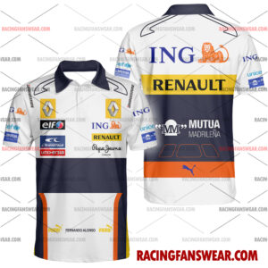 Fernando Alonso Formula One Racing 2008 Uniform Apparel Clothes Hawaiian Polo Shirts 3 Formula One store - Loyal fans of Fernando Alonso's Unisex Hawaiian Shirt,Unisex Polo Shirt,Kid Hawaiian Shirt,Kid Polo Shirt:vintage formula one racing suit,uniform,apparel,shirts,merch,merchandise,jersey,hoodie,jackets,shorts,sweatshirt,outfits,clothes