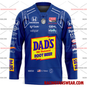 IndyCar store - Loyal fans of Graham Rahal's Men's Baseball Jersey,Women's Baseball Jersey,Kid's Baseball Jersey,Men's Hockey Jerseys,WoMen's Hockey Jerseys,Youth's Hockey Jerseys:Vintage indycar racing suit,uniform,apparel,shirts,merch,merchandise,jersey,hoodie,jackets,shorts,sweatshirt,outfits,clothes