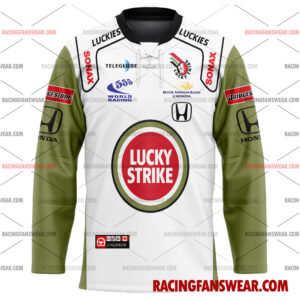 Formula One store - Loyal fans of Jacques Villeneuve's Men's Baseball Jersey,Women's Baseball Jersey,Kid's Baseball Jersey,Men's Hockey Jerseys,WoMen's Hockey Jerseys,Youth's Hockey Jerseys:vintage formula one racing suit,uniform,apparel,shirts,merch,merchandise,jersey,hoodie,jackets,shorts,sweatshirt,outfits,clothes