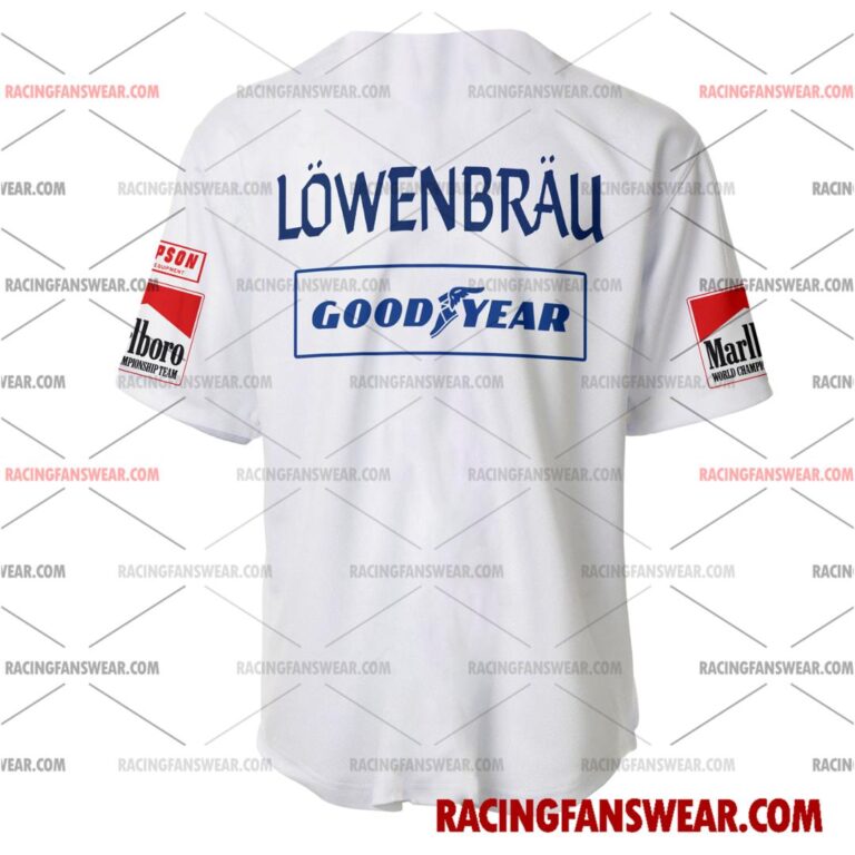 Formula One store - Loyal fans of James Hunt's Men's Baseball Jersey,Women's Baseball Jersey,Kid's Baseball Jersey,Men's Hockey Jerseys,WoMen's Hockey Jerseys,Youth's Hockey Jerseys:vintage formula one racing suit,uniform,apparel,shirts,merch,merchandise,jersey,hoodie,jackets,shorts,sweatshirt,outfits,clothes