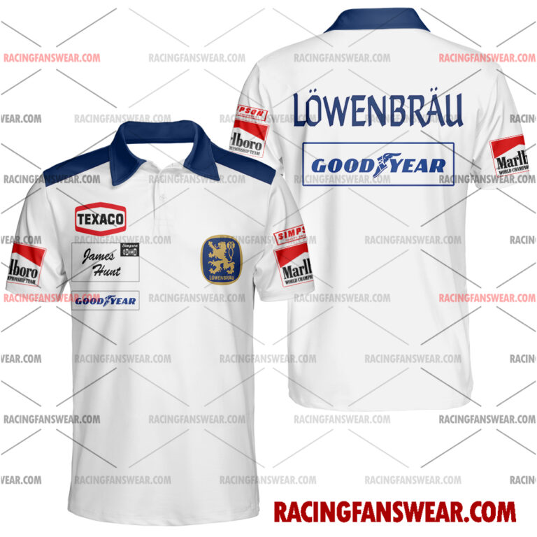Formula One store - Loyal fans of James Hunt's Unisex Hawaiian Shirt,Unisex Polo Shirt,Kid Hawaiian Shirt,Kid Polo Shirt:vintage formula one racing suit,uniform,apparel,shirts,merch,merchandise,jersey,hoodie,jackets,shorts,sweatshirt,outfits,clothes